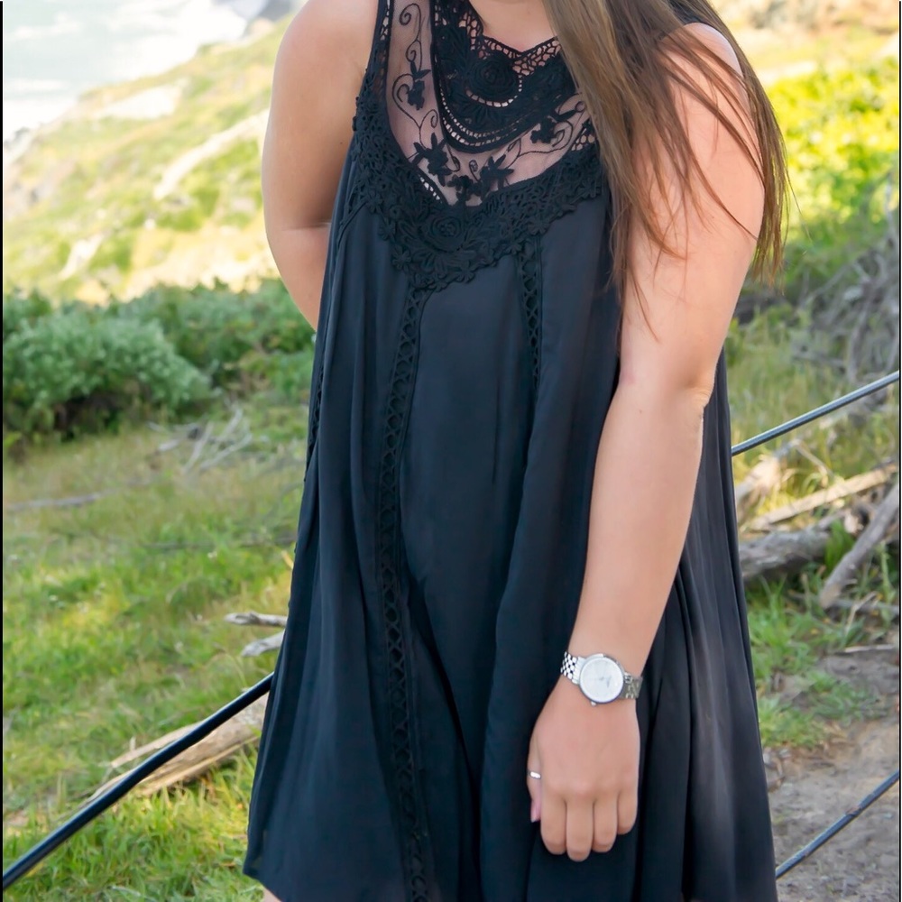 black sundress